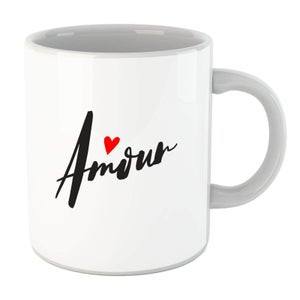 Amour Script Mug