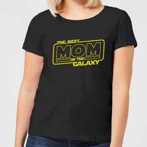 Best Mom In The Galaxy Women's T-Shirt - Black