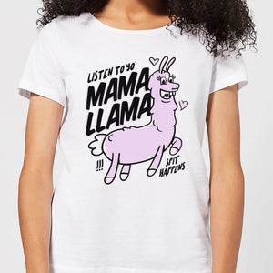 MamaLlama Women's T-Shirt - White