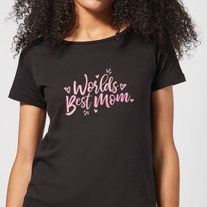 Worlds Best Mom Women's T-Shirt - Black