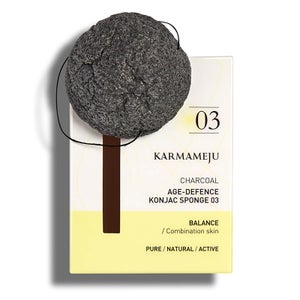 Karmameju Charcoal Konjac Sponge