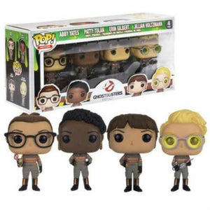 Ghostbusters 2016 Abby, Erin, Jillian and Patty 4-Pack EXC Pop! Vinyl Figures