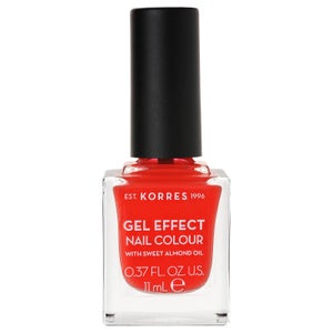 KORRES Natural Gel Effect Nail Colour - Coral 11ml