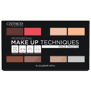 Catrice Cosmetics Professional Make Up Techniques Face Palette