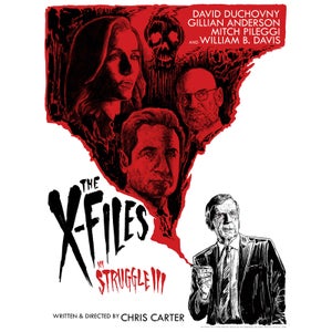 The X-Files ""My Struggle III"" Lithograph by J.J. Lendl (18 x 24 Inch) - Zavvi UK Exclusive