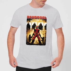 Marvel Deadpool Target Practice T-Shirt - Grey