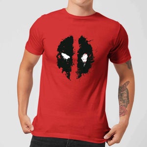 Camiseta Marvel Deadpool Splat Face - Hombre - Rojo