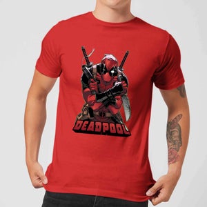 Camiseta Marvel Deadpool Ready For Action - Hombre - Rojo