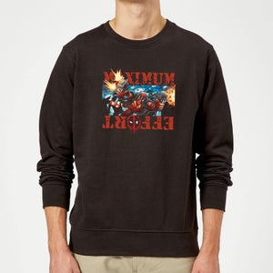 Marvel Deadpool Maximum Effort Sweatshirt - Black