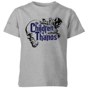 Marvel Avengers Infinity War Children Of Thanos Kinder T-Shirt - Grau