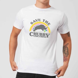 Save The Chubby Unicorns T-Shirt - White