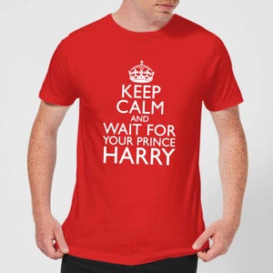Keep Calm Wait T-Shirt - Red
