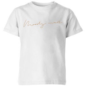 Moody Mare Kids' T-Shirt - White