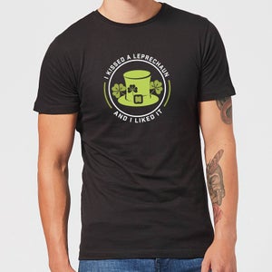 I Kissed A Leprachaun And I Liked It T-Shirt - Black