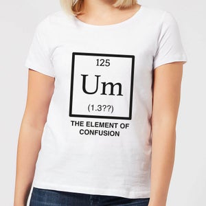 The Element Of Confusion Women's T-Shirt - White