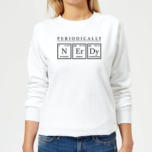 Periodically Nerdy Women's Sweatshirt - White