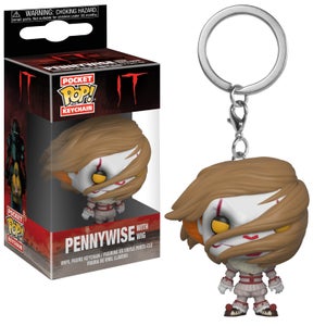 IT Pennywise with Wig Pop! Vinyl Keychain