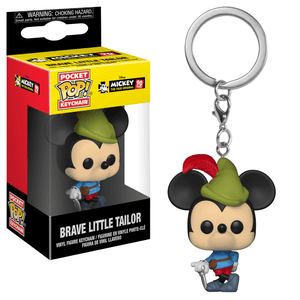 Pop! Keychain Le Brave Petit Tailler Mickey 90ans