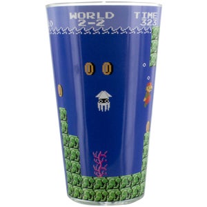 Super Mario Bros Glass