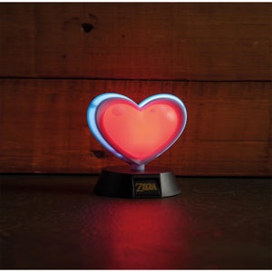 The Legend of Zelda Heart Container 3D Light