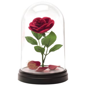 Beauty and the Beast Enchanted Rose Lamp