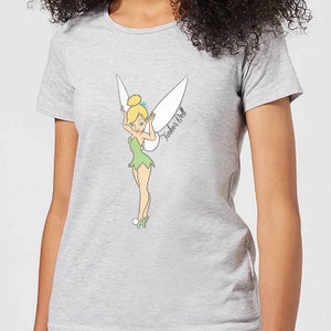 Disney Tinker Bell Classic Damen T-Shirt - Grau