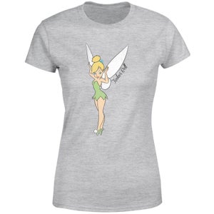 Disney Tinker Bell Classic Damen T-Shirt - Grau