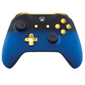 Xbox One S - Blue Shadow & Gold Edition