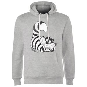 Sudadera Disney Alicia en el País de las Maravillas Gato de Cheshire - Hombre/Mujer - Gris