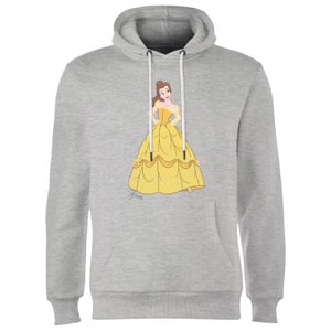 Disney Princess Belle Classic Hoodie - Grey