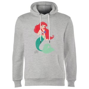 Disney Prinzessin Ariellele die Meerjungfrau Arielle Classic Kapuzenpullover - Grau