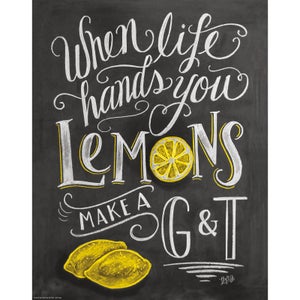 Lily & Val When Life Hands You Lemons Print