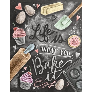 Lily & Val Life Is What You Bake It Print