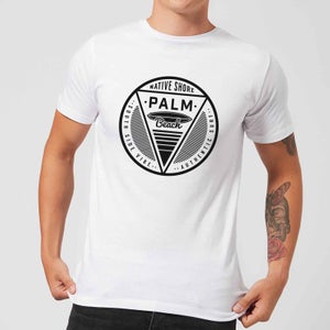 Native Shore Men's Palm Beach T-Shirt - White