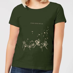 Find Your Wild Women's T-Shirt - Forest Green