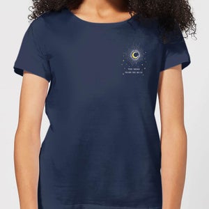 The Moon Made Me Do It Women's T-Shirt - Navy