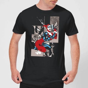 Camiseta DC Comics Batman Harley Quinn Pose - Hombre - Negro