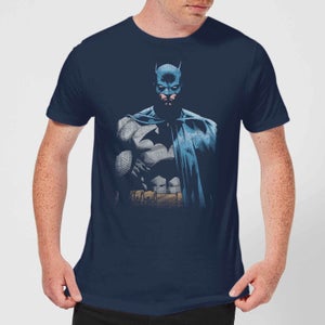 Batman Close Up T-Shirt - Navy Blau Blau