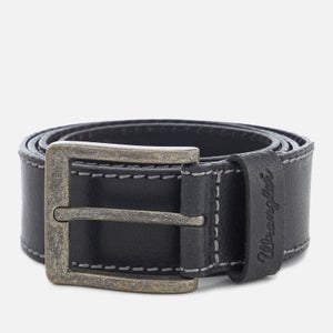 Wrangler Men's Stitched Belt - Black