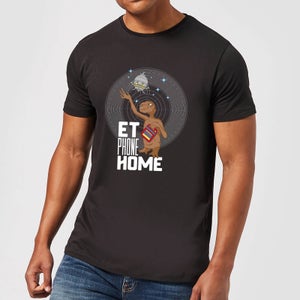 Camiseta E.T. el extraterrestre Phone Home - Hombre - Negro