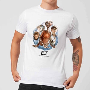 ET Painted Portrait T-Shirt - Weiß