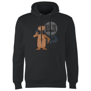 E.T. Where Are You From Hoodie - Zwart