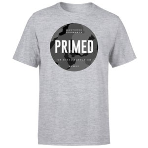 Primed Stamp T-Shirt - Grey