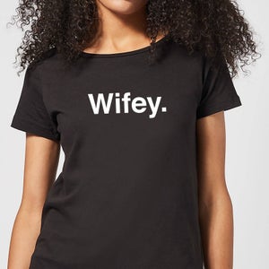 Wifey Women's T-Shirt - Black