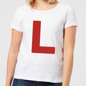L Plate Women's T-Shirt - White