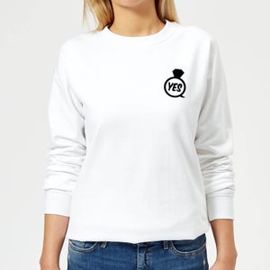 Yes Ring Women's Sweatshirt - White