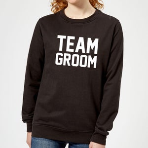 Team Groom Women's Sweatshirt - Black