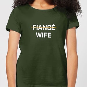 Fiance Wife Women's T-Shirt - Forest Green
