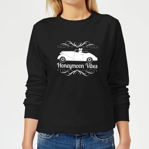 Honeymoon Vibes Women's Sweatshirt - Black