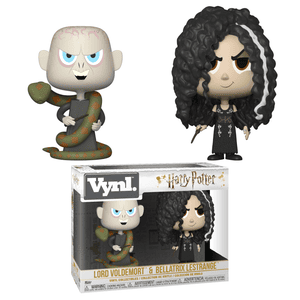 Bellatrix & Voldemort Funko Vynl.